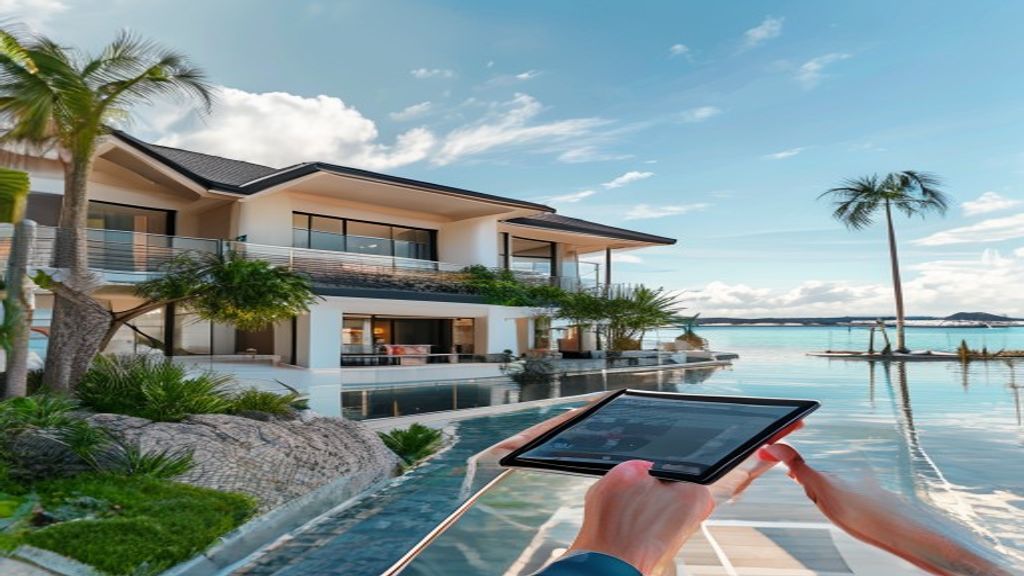 Expansive beachside mansions for sale with panoramic ocean views