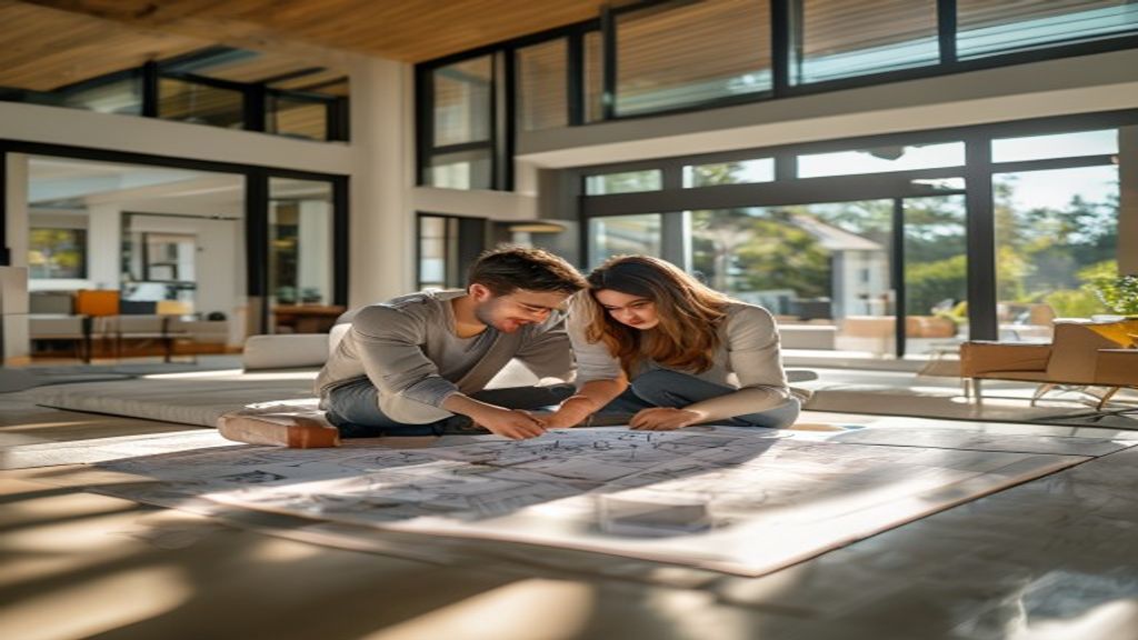 Spacious luxury houses for sale with expansive layouts, modern kitchens, and panoramic views.