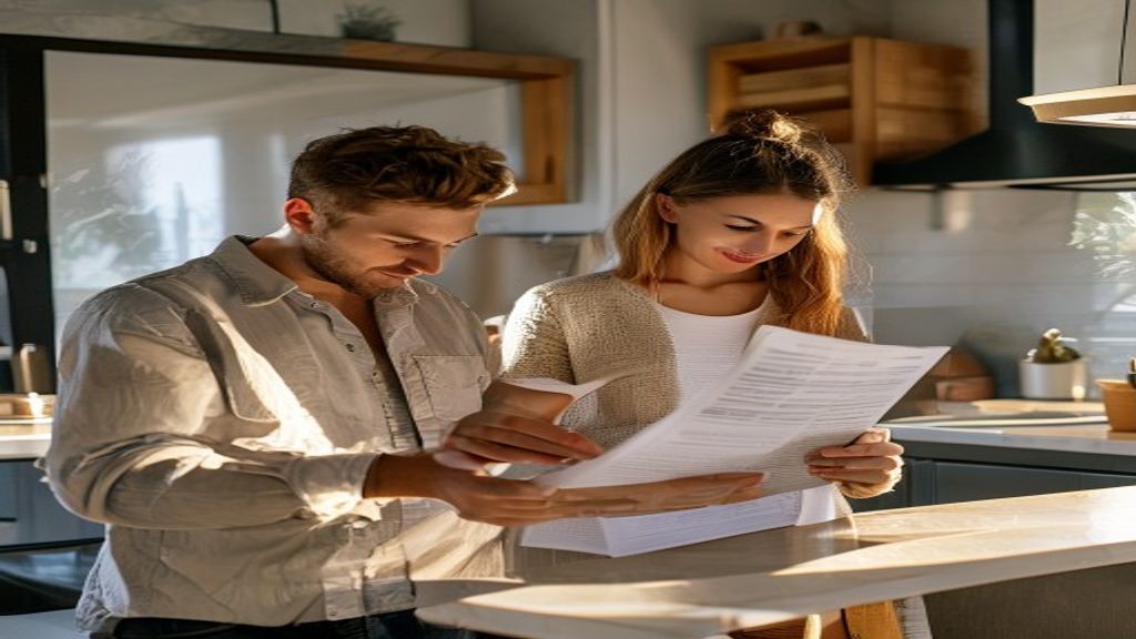 Family smiling while receiving house keys, symbolizing a successful home purchase.