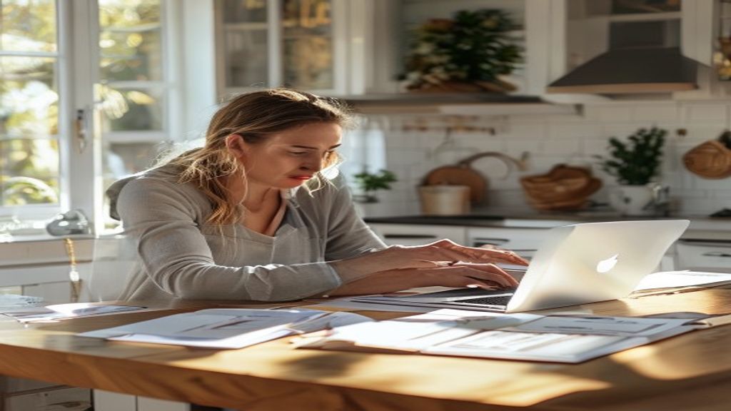 Happy couple viewing potential new homes with real estate agent during house hunting process
