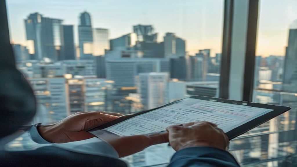Commercial real estate listings featuring office retail warehouse and investment properties
