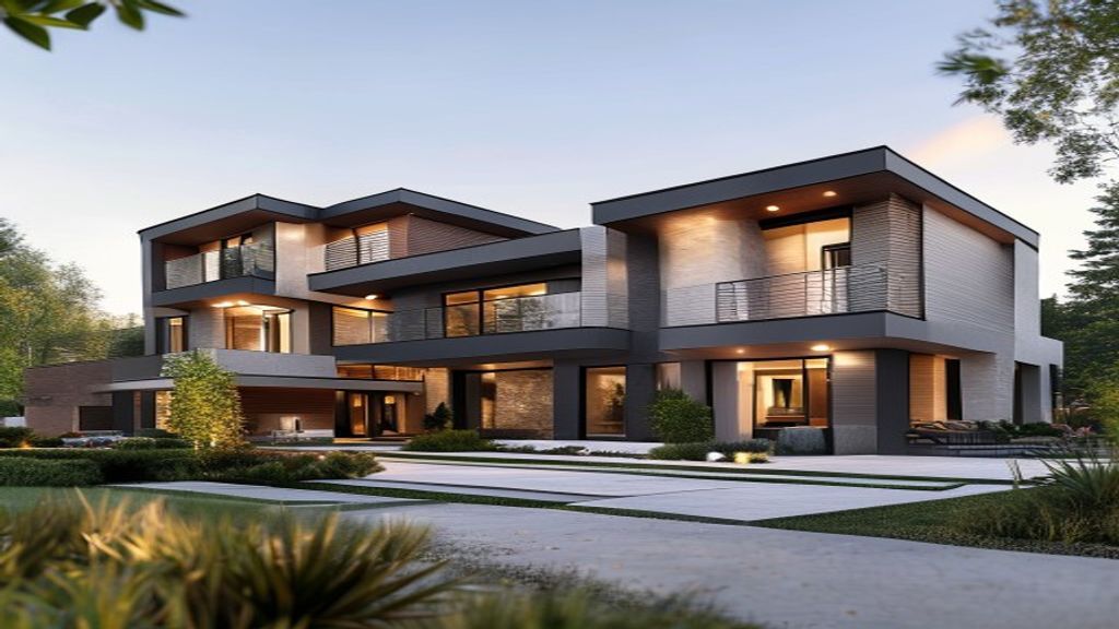 Elegant luxury new build homes showcase modern design, premium finishes, and spacious open‑plan living areas.