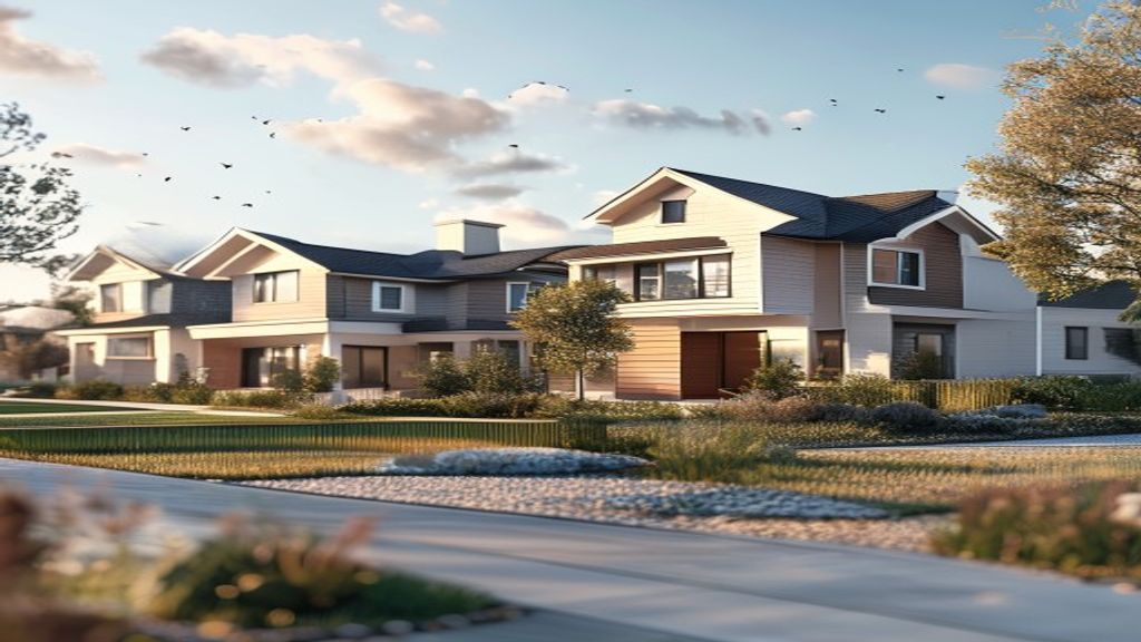 Bright modern homes for sale, featuring open floor plans, energy‑efficient designs, and prime neighborhood locations.