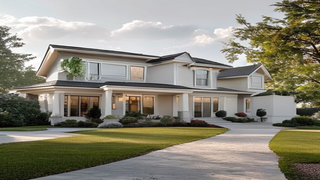 Elegant private property for sale featuring spacious garden, modern kitchen, and prime neighborhood access.