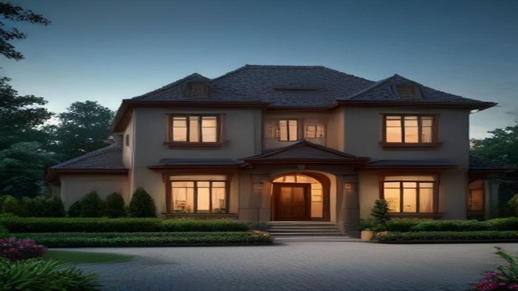 Spacious contemporary villa with infinity pool, representing luxury houses for sale.