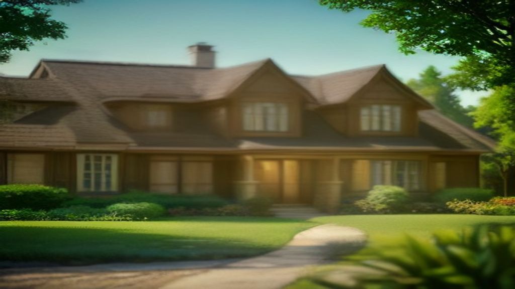 A family tours a modern suburban house listed for sale, illustrating residential home sales market activity.